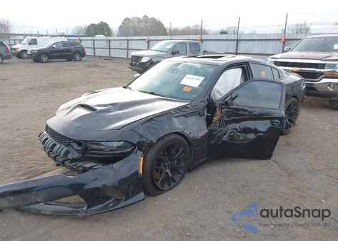 2019 Dodge Charger Scat Pack Rwd из США, поврежденный, VIN 2C3CDXGJ8KH519955